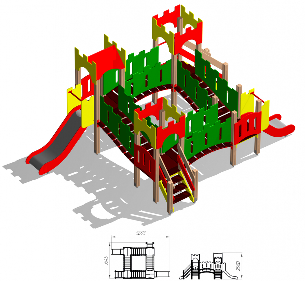 Спортивно-игровой комплекс МСК-Гарант Камелот 5314