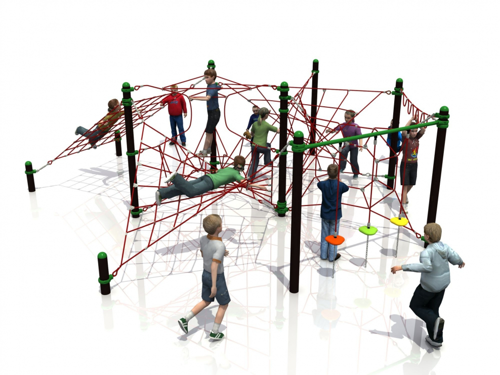 Пирамида (конструкция для лазания) nat821 (Kompan)