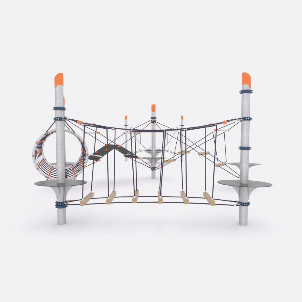 Полоса препятствий для дрона