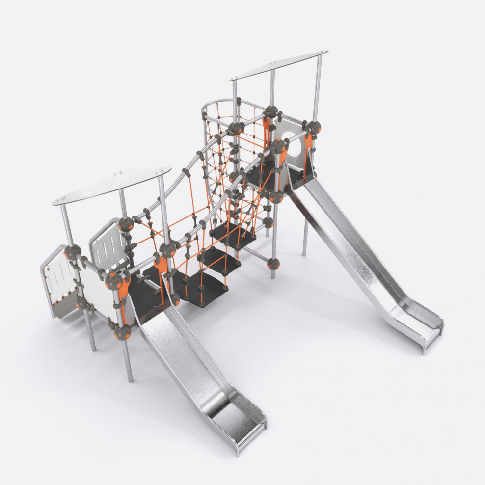 Канатный игровой комплекс