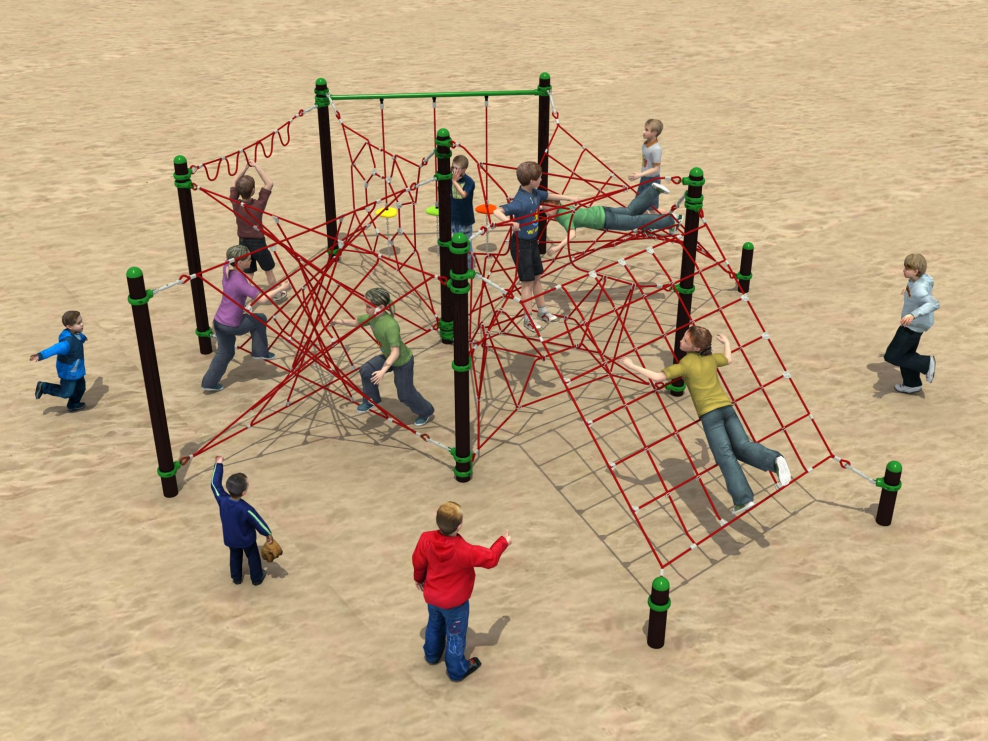 Канатная сетка для NDPP-020 детская уличная площадка