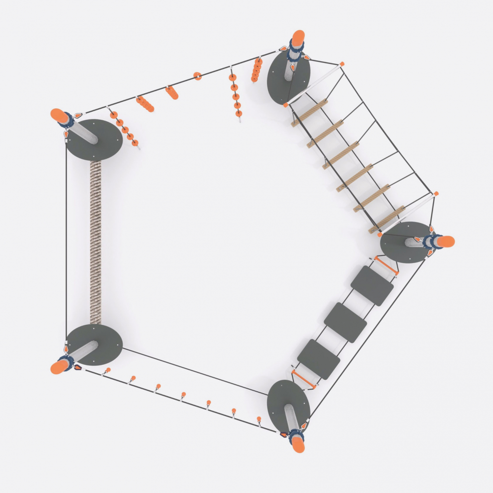 Конструкция для лазанья детская