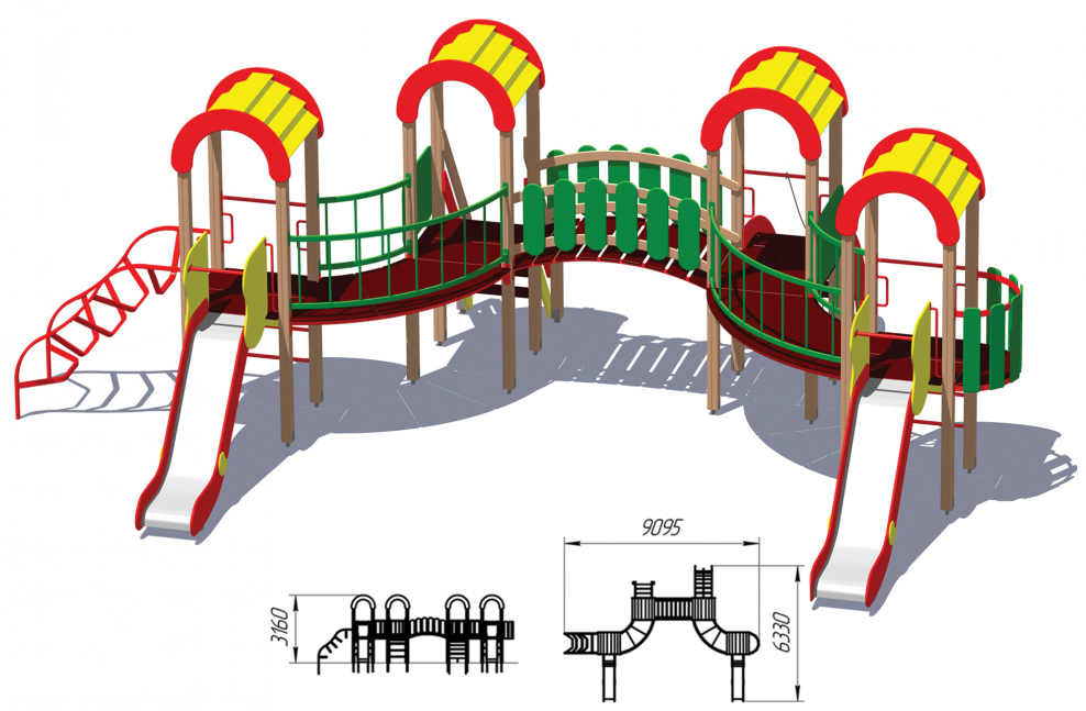 Конструкция детской площадки