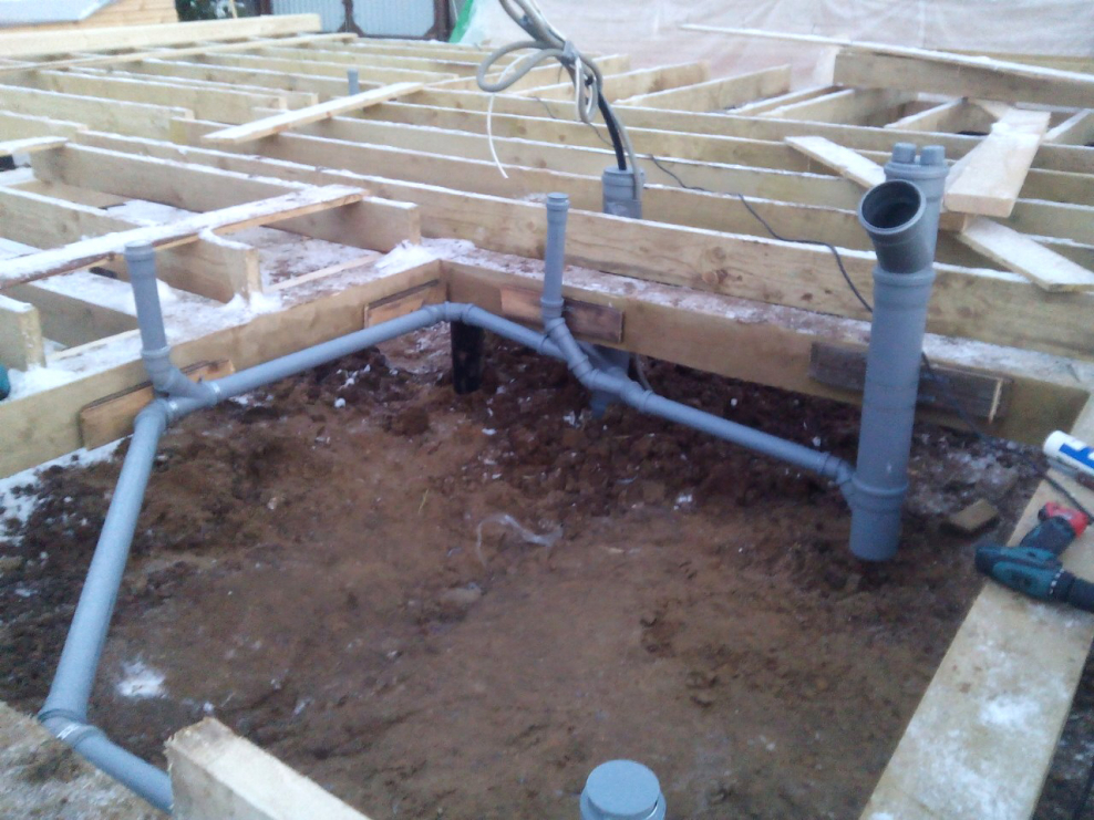 Канализация в частном доме