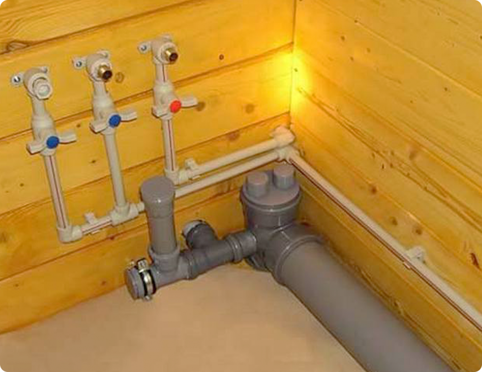 Канализация в частном деревянном доме