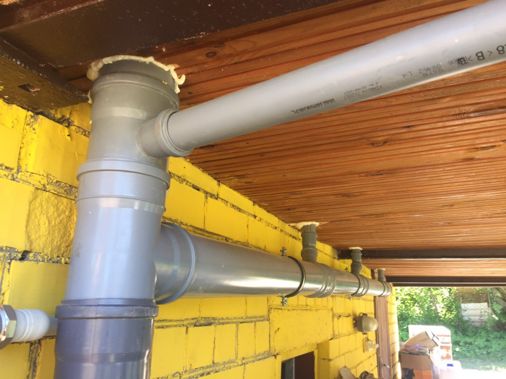 Монтаж канализации в частном доме