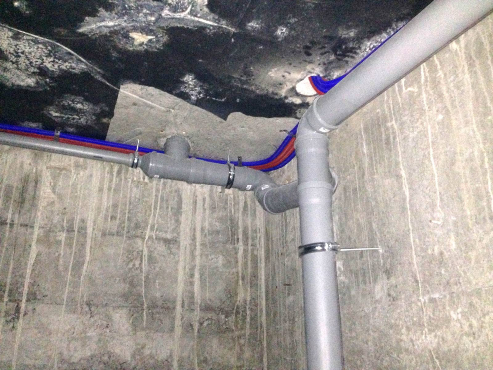 Правильная прокладка канализационных труб