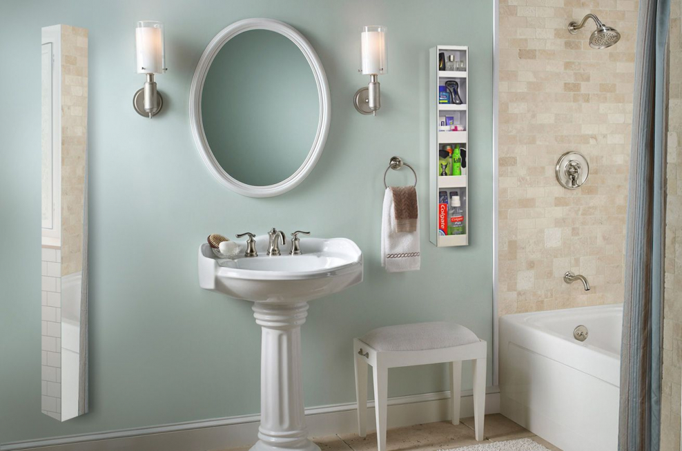 Декор ванной комнаты