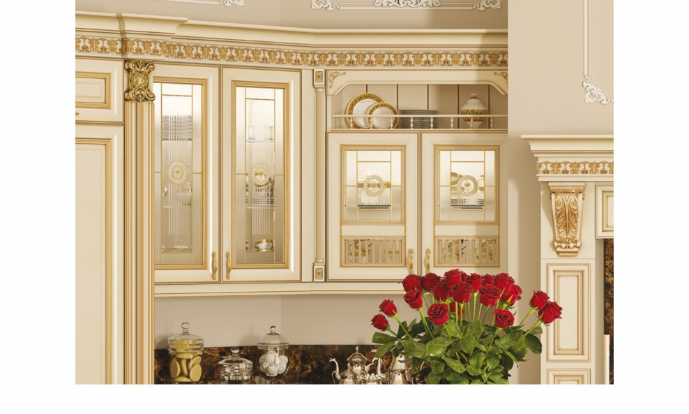 Кухня нике д ори бежевая