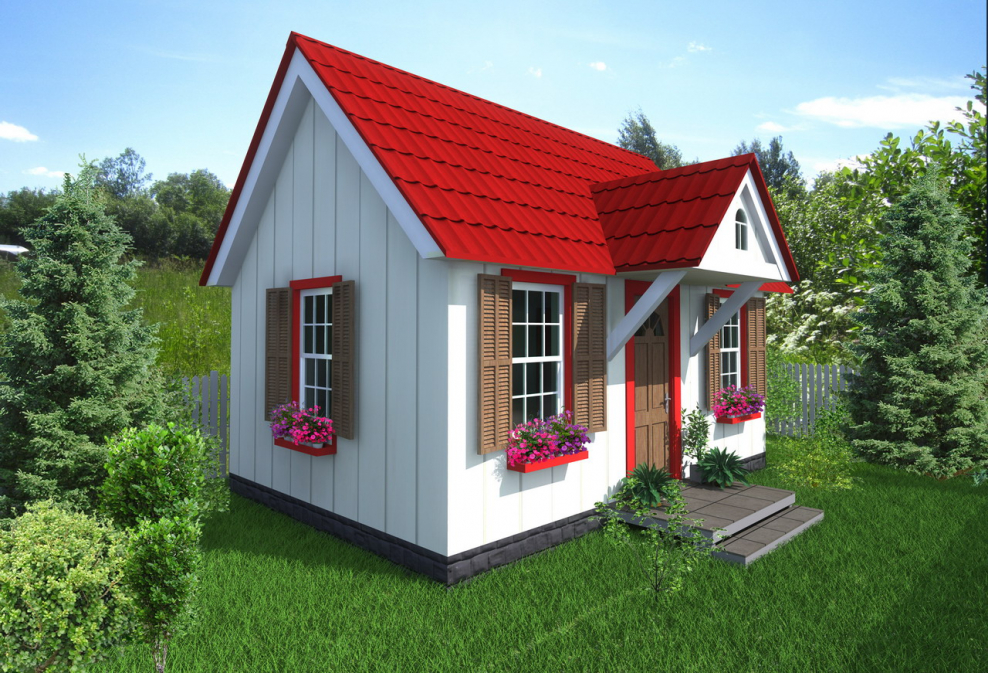 Небольшой дачный домик