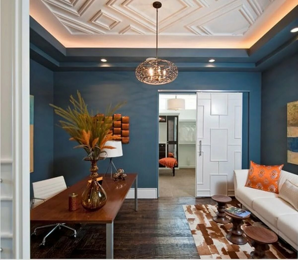 Молдинги на потолке в интерьере