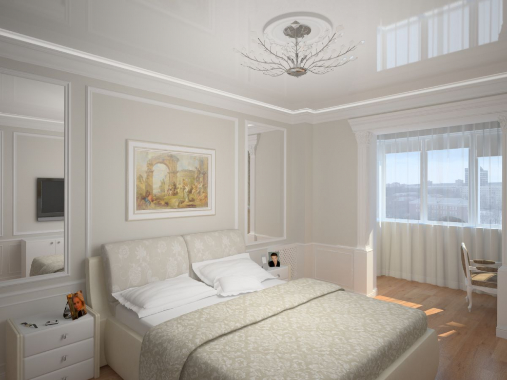 Стильные потолки из гипсокартона