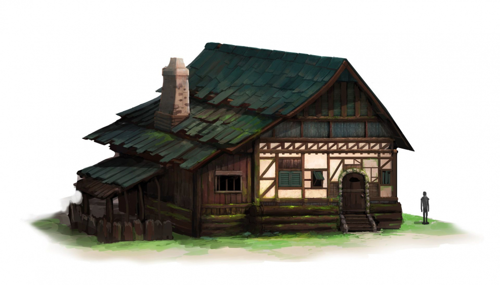 Средневековый дом