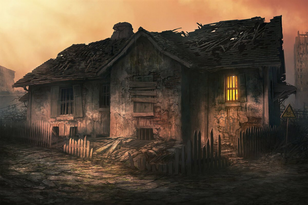 Хижина постап