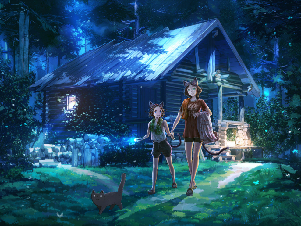 Everlasting Summer старый лагерь