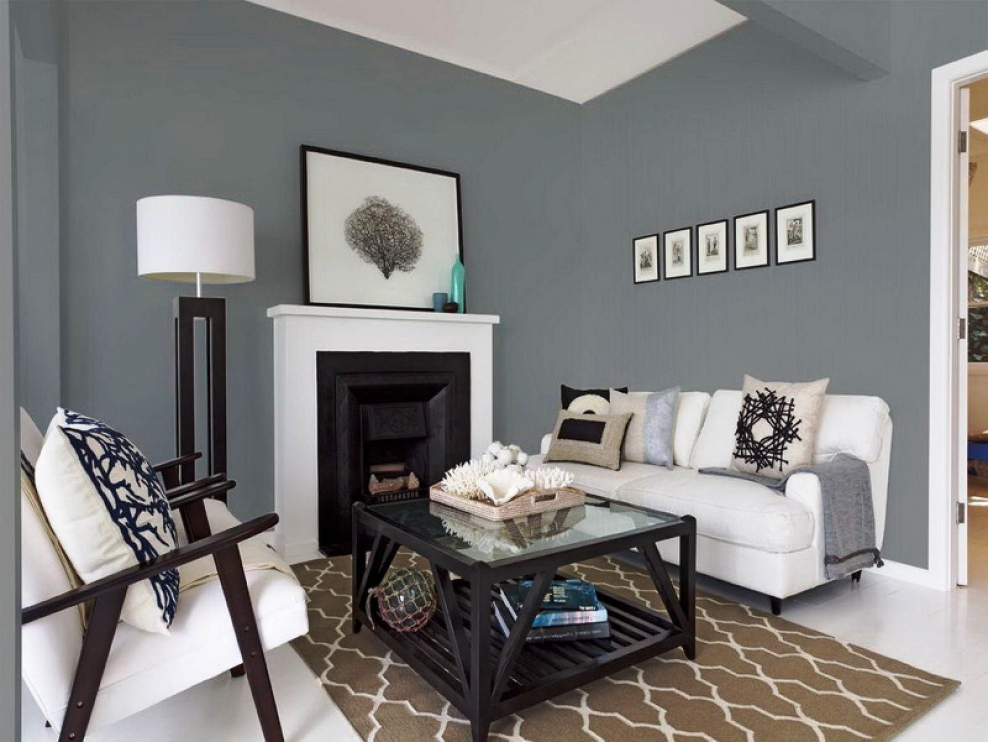 Светло-серый цвет в интерьере