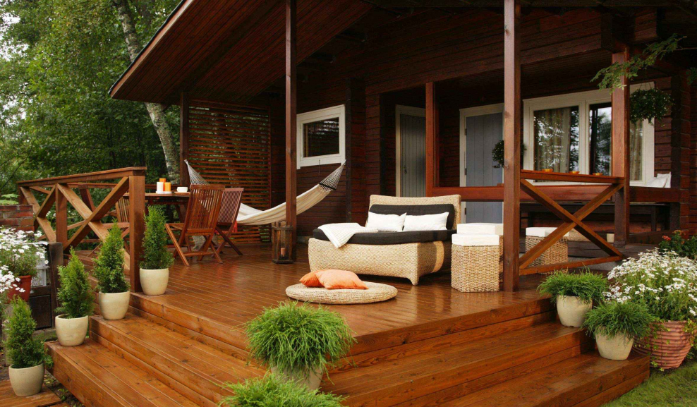 Деревянная терраса