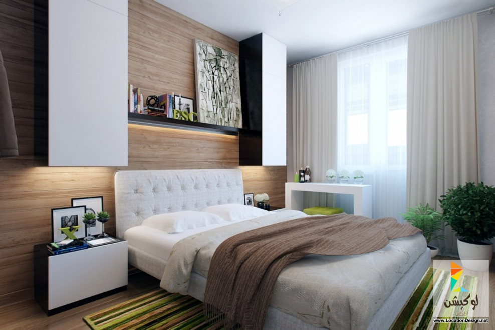 Интерьер небольшой спальни