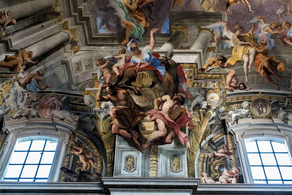 Фрески Андреа Поццо