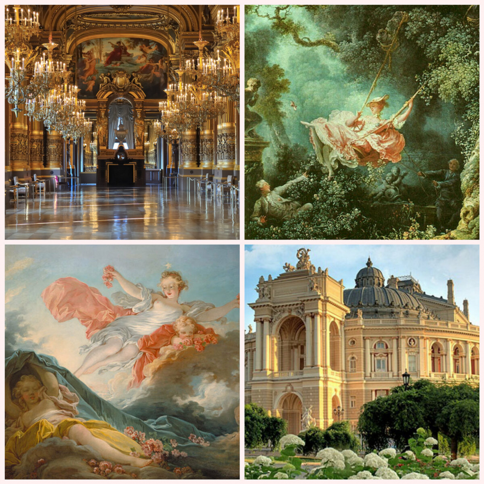 Архитектура и живопись в стиле рококо 18 век
