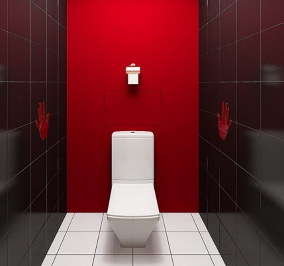 Отделка туалетной комнаты