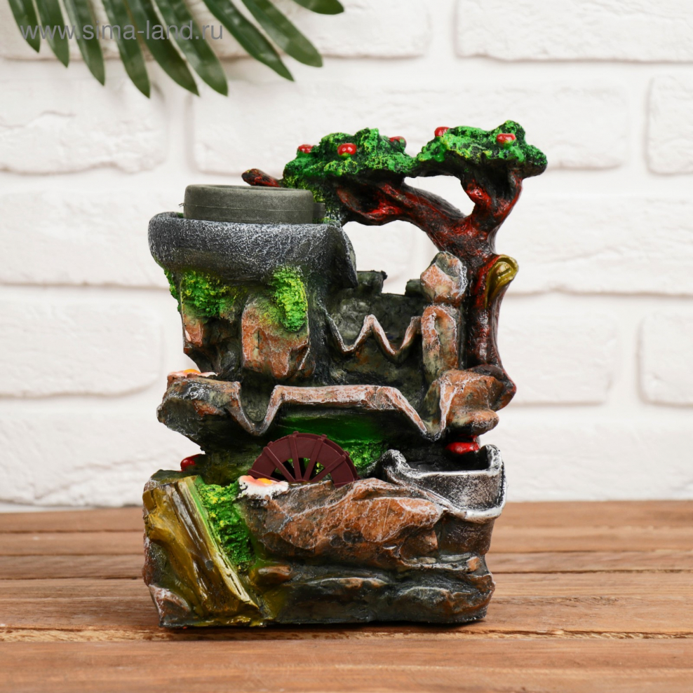 Напольный фонтан RV миф камень