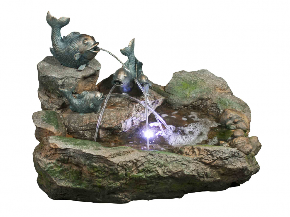 Фонтан декоративный, l79 w51 h56 см