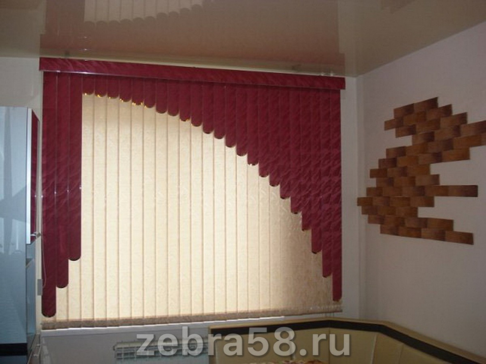 Мультифактурные жалюзи арка