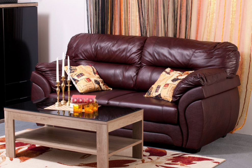 Диван Николь с канапе Madras, Snow