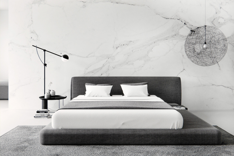 Декор для минимализма в интерьере спальни