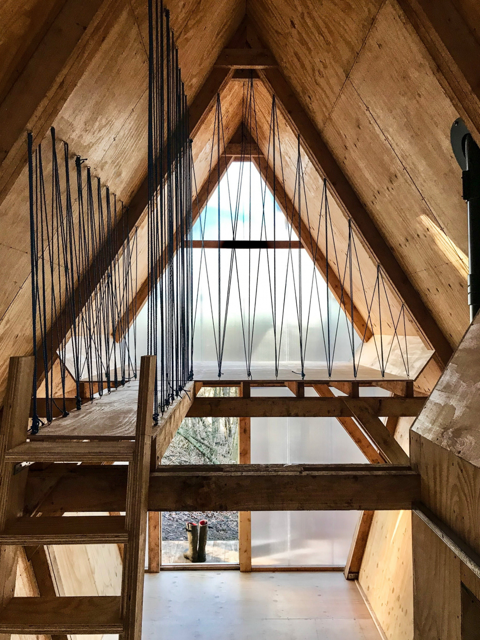 Дом в стиле а фрейм