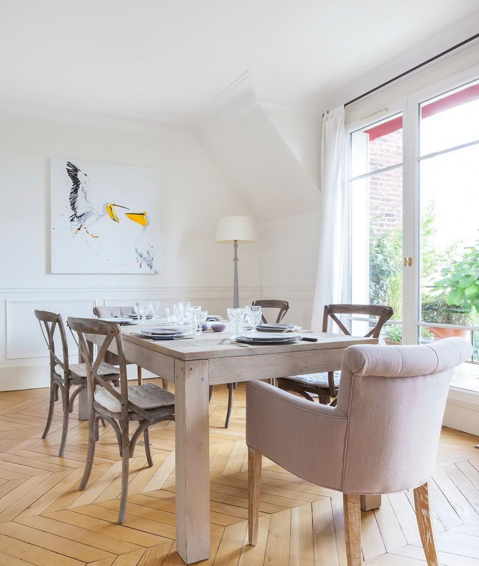 Столовая в парижском стиле