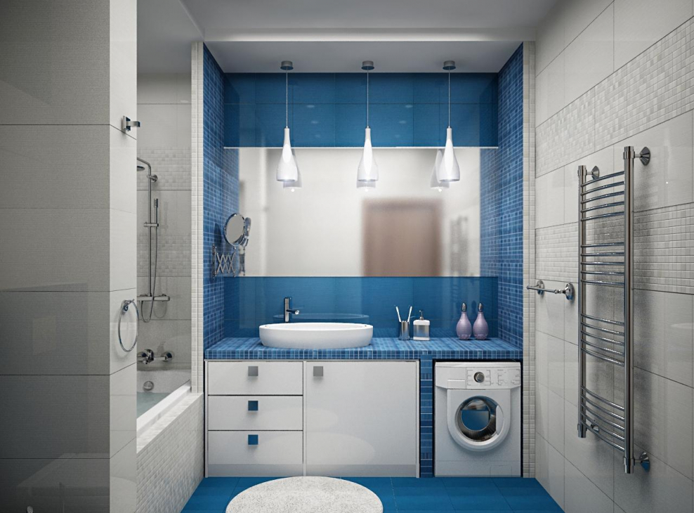 Маленькая ванная комната