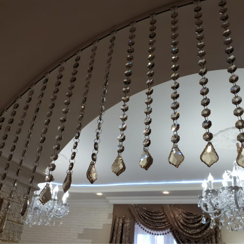 Межкомнатные шторы из бусин