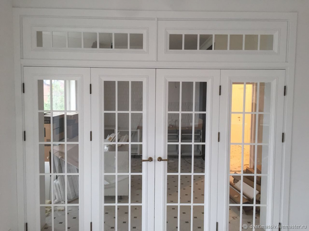 Двери профиль Дорс английская решетка