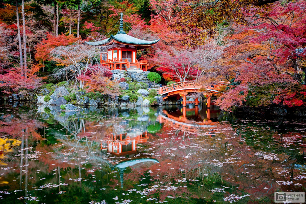 Киото Япония осень