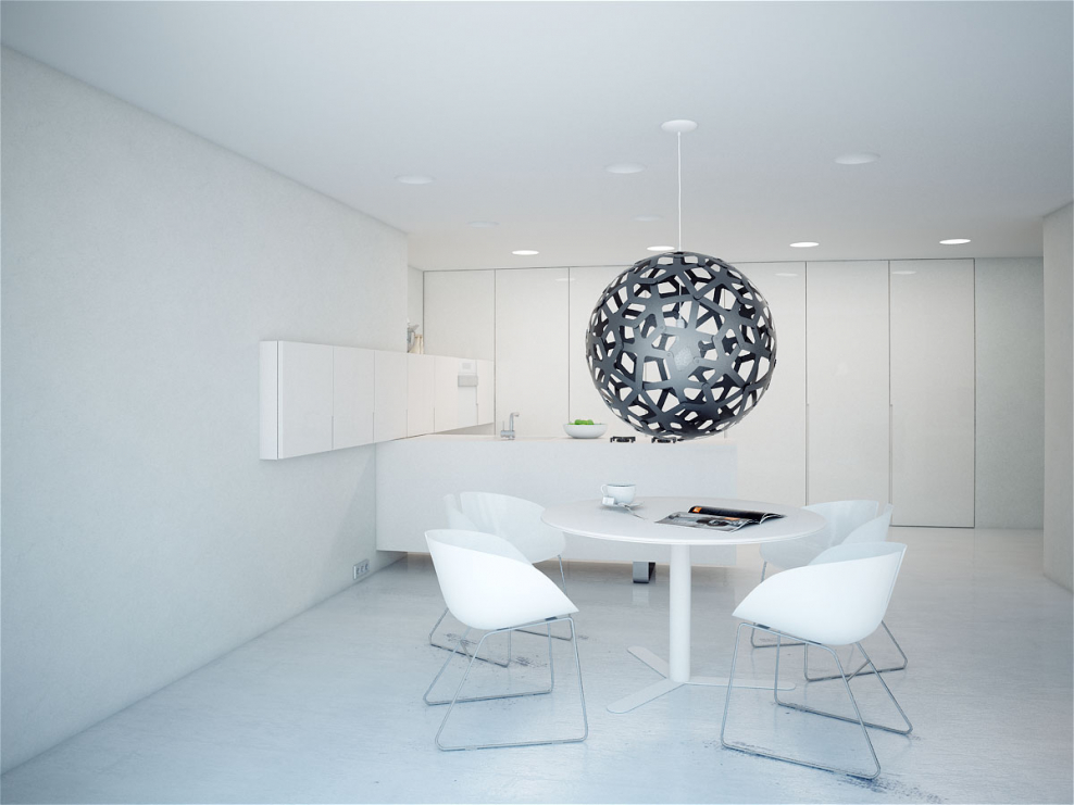 Стиль Минимализм в студии белые тона