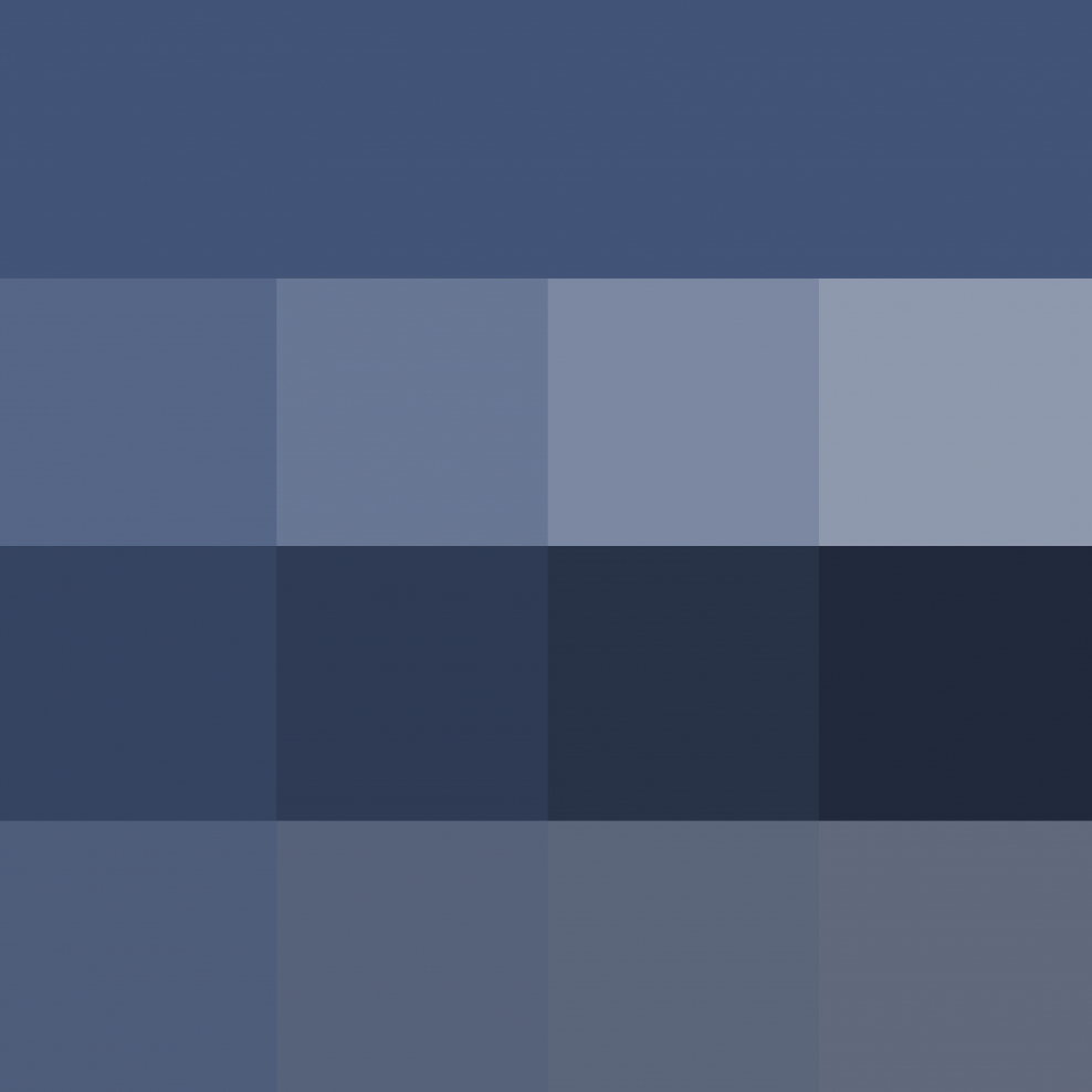 Midnight Blue (палитра Sanderson)