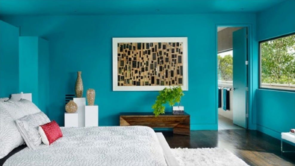 Цвет морской волны в интерьере