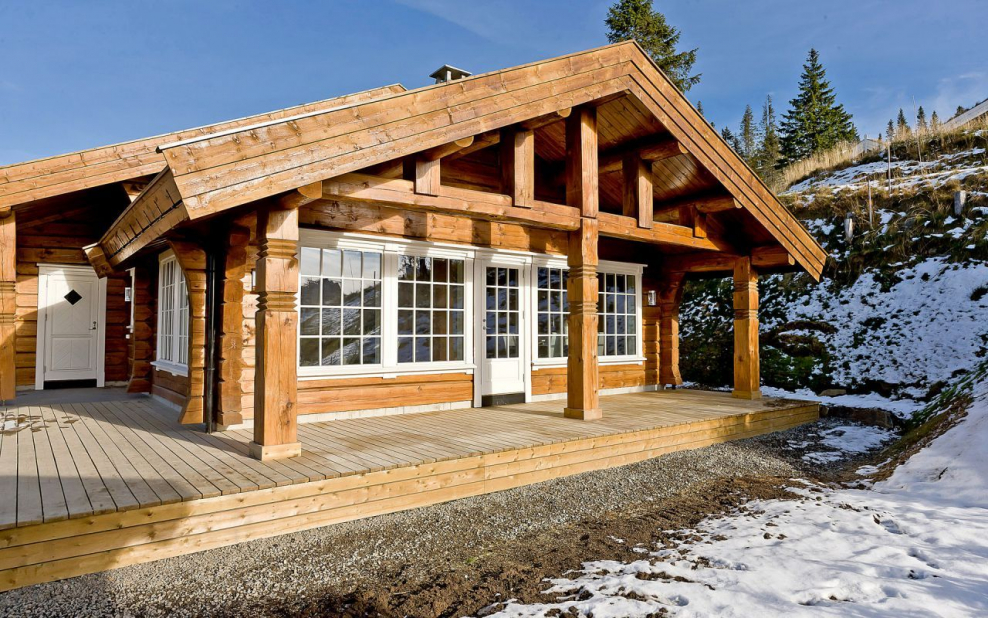 Шале из лафета а Норвегии