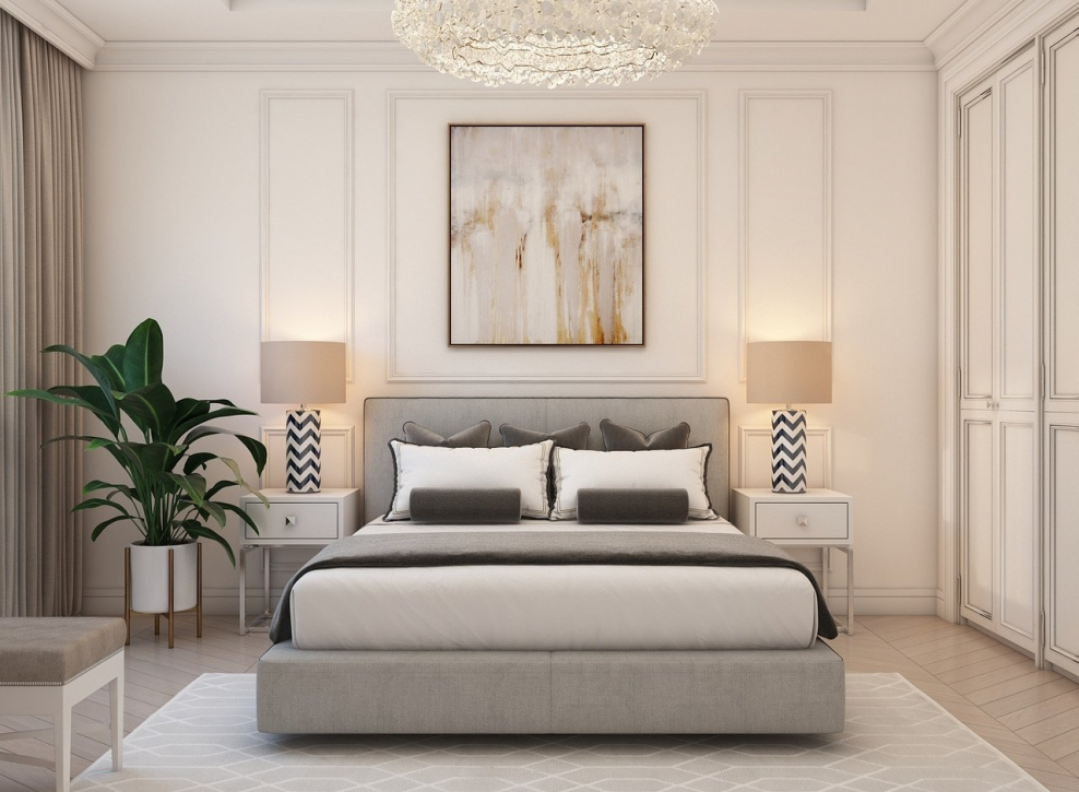 Спальня Неоклассика Пинтерест