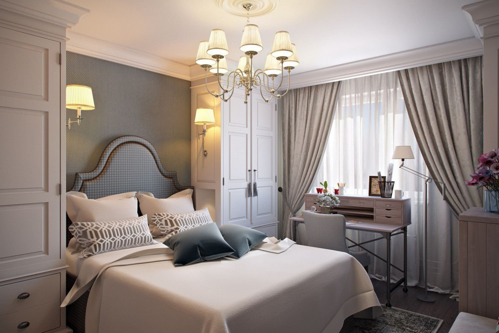 Спальня в классическом стиле