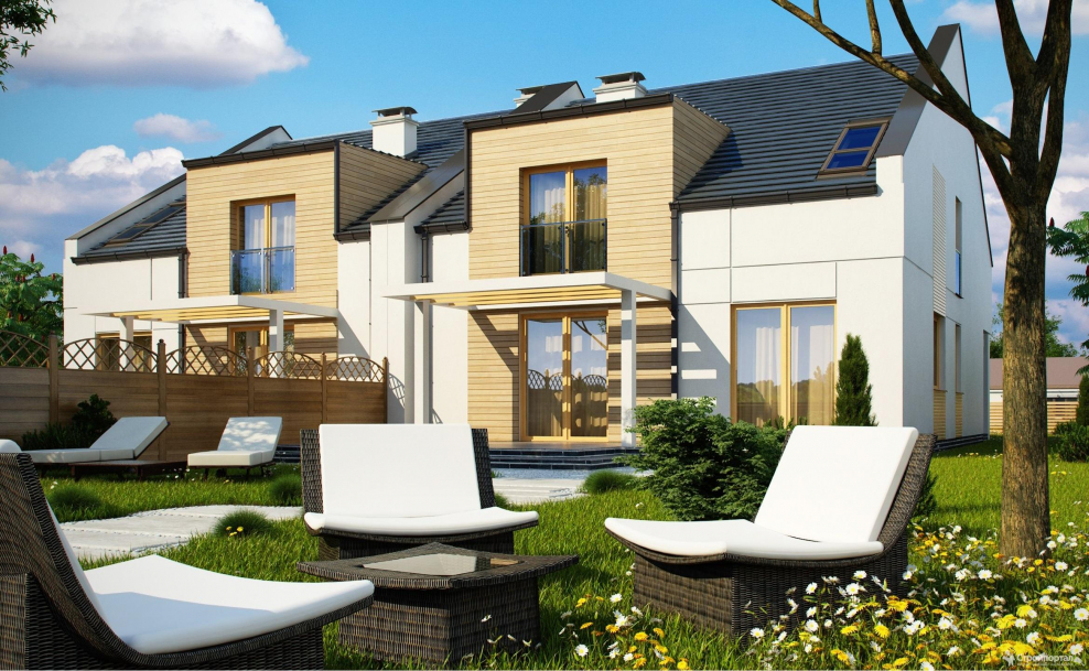 Стильные таунхаусы