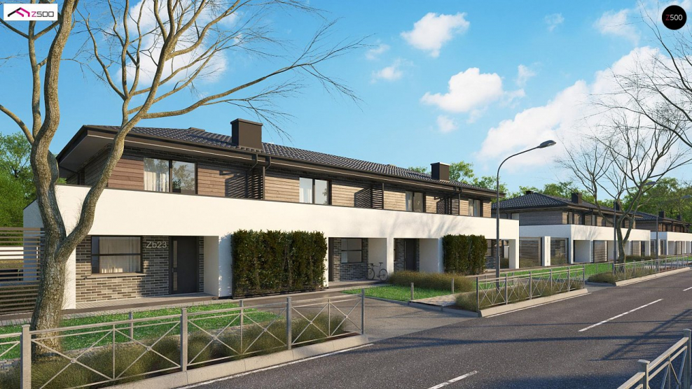 Малоэтажная застройка и гаражи