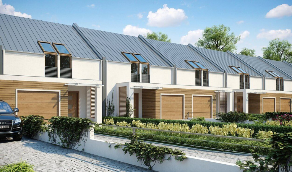 Одноэтажный таунхаус