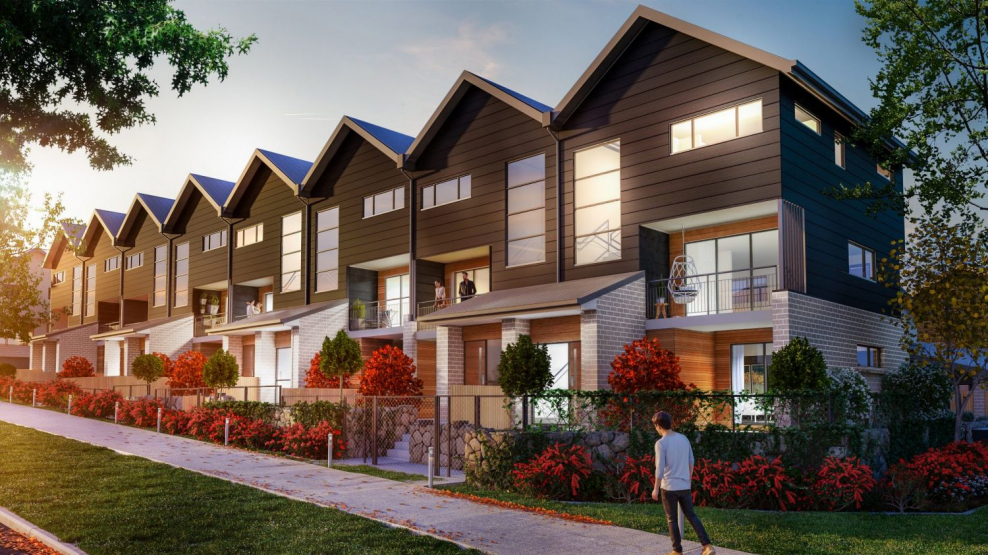 Таунхаус снаружи