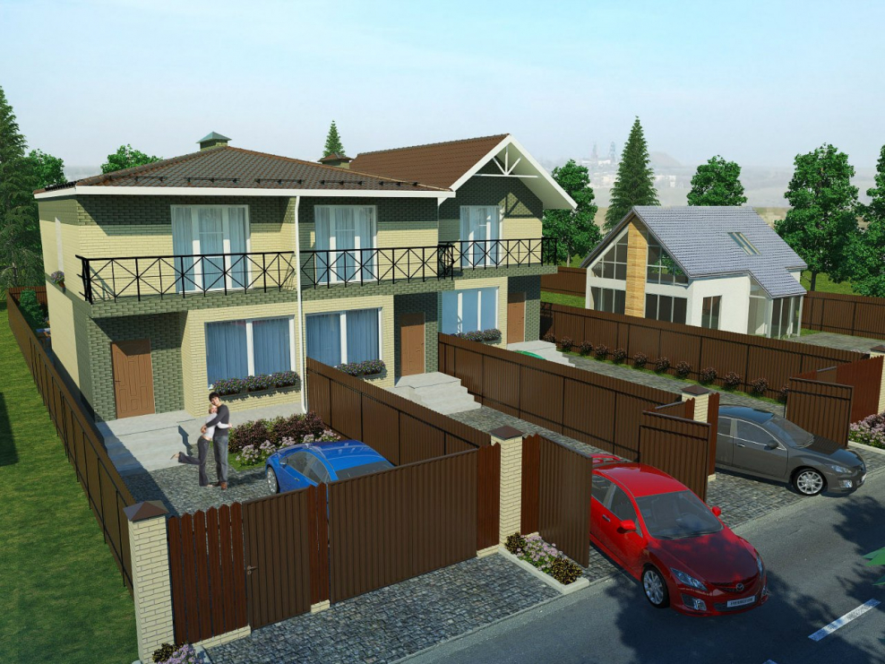 Таунхаус на 4 сотках