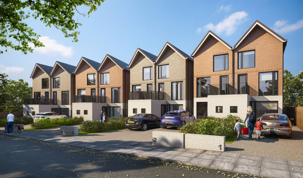 Малоэтажные жилые дома блокированной застройки