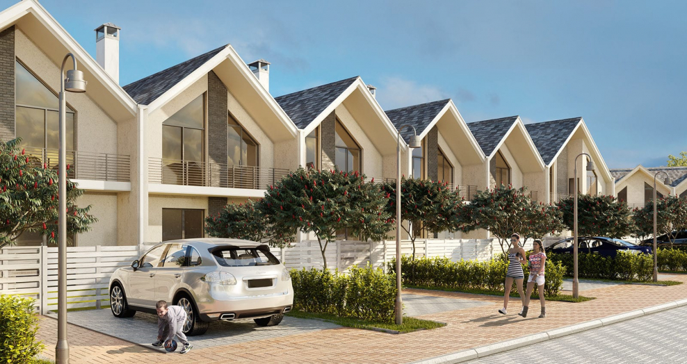 Круговой таунхаус