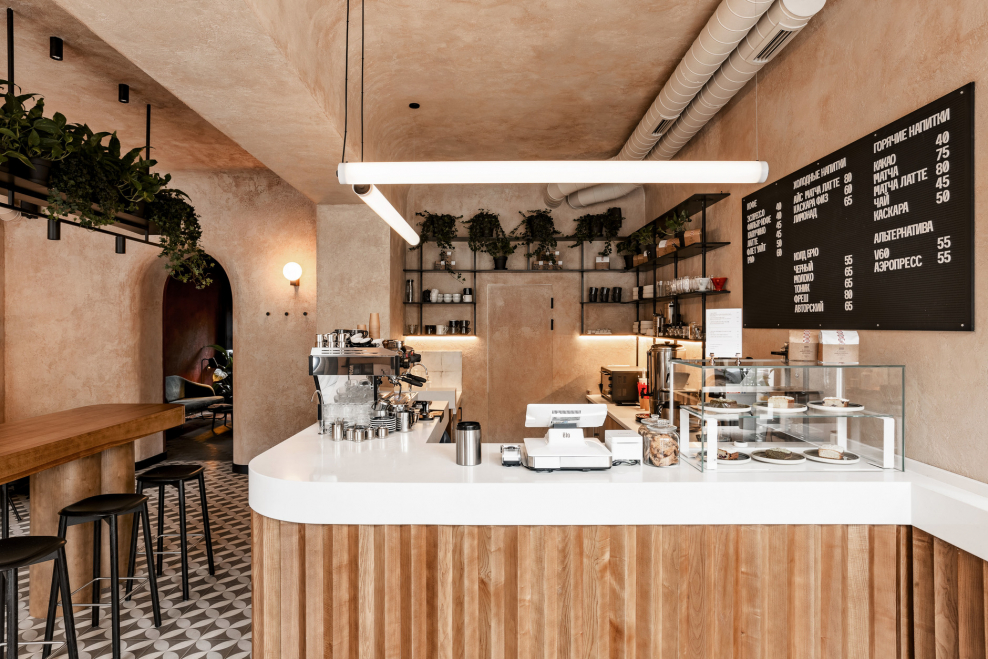 Хюгге интерьер кафе